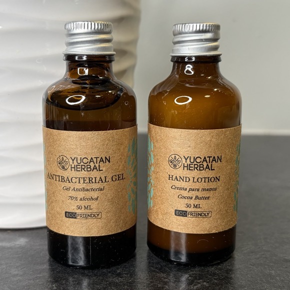 Yucatan Herbal Other - NEW Yucatan Herbal Hand Lotion & Antibacterial Gel‎ 50ml Each Travel Size